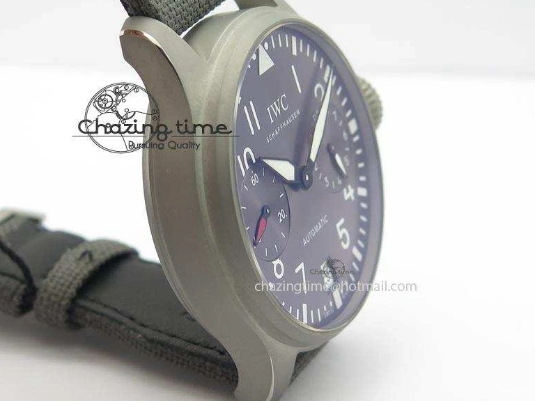 MIROTIME 0109 SunProtective Big Pilot Real PR IW500910 “Patrouille Suisse” ZF 1:1 Best Edition On Gray Nylon Strap 7278